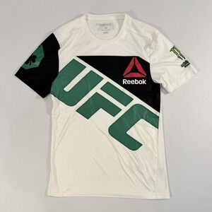 Conor McGregor Shirt Mens XS White UFC Mixed Martial Arts Reebok Graphic Tee